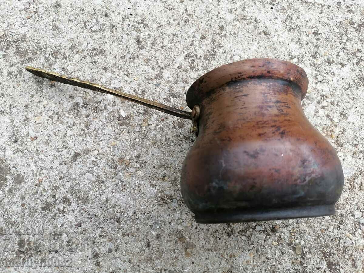 Old copper tin, coffee, baker, copper pot - 7 Old copper tin, coffee, baker, copper pot - 7