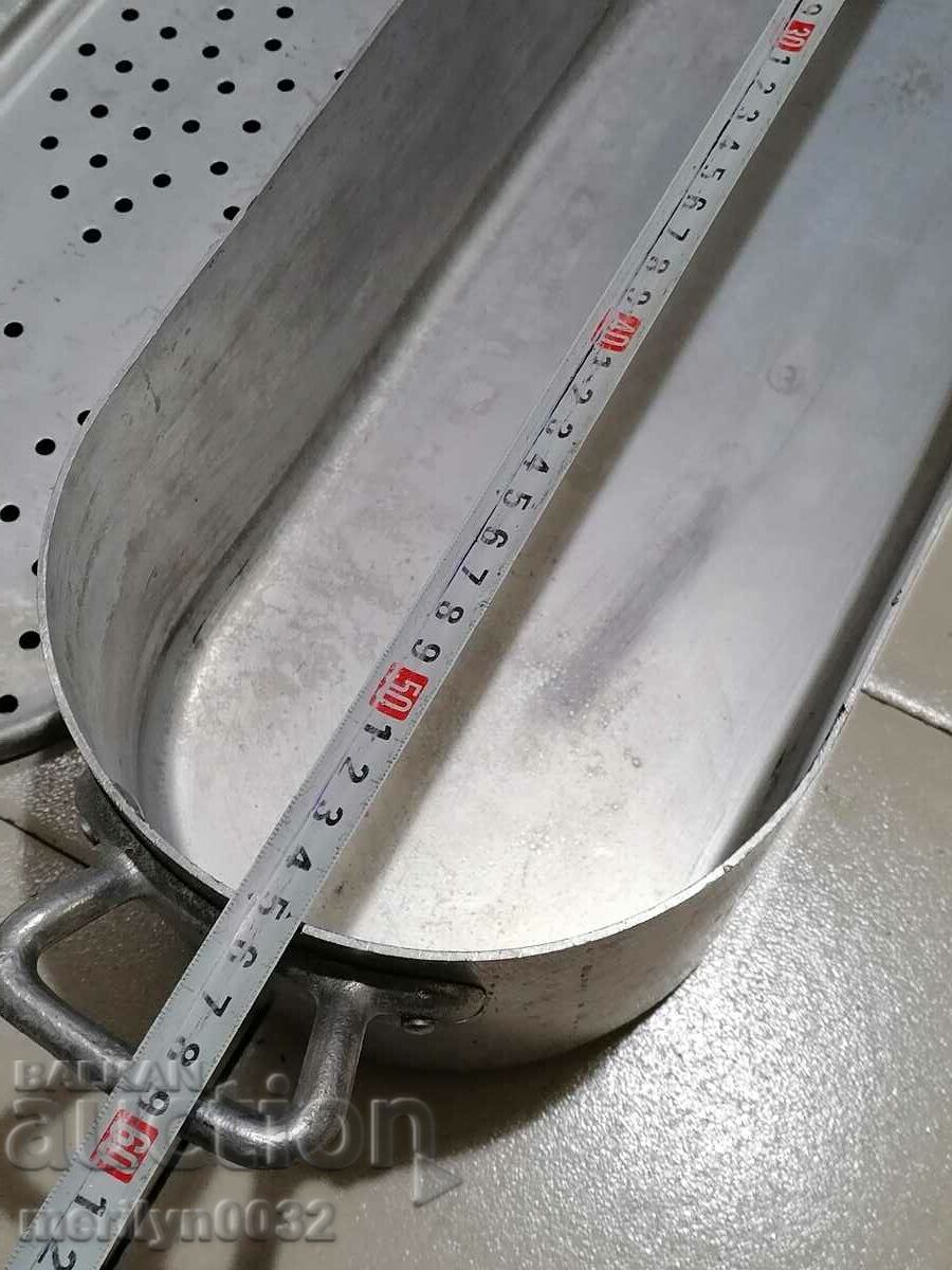 French aluminum pot - 5 French aluminum pot - 5