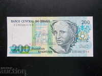 BRAZIL, 200 CRUZEIRO, 1990, UNC