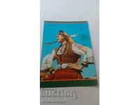 Пощенска картичка Девойка от танцовия състав
