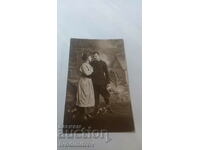 Postcard Man and woman