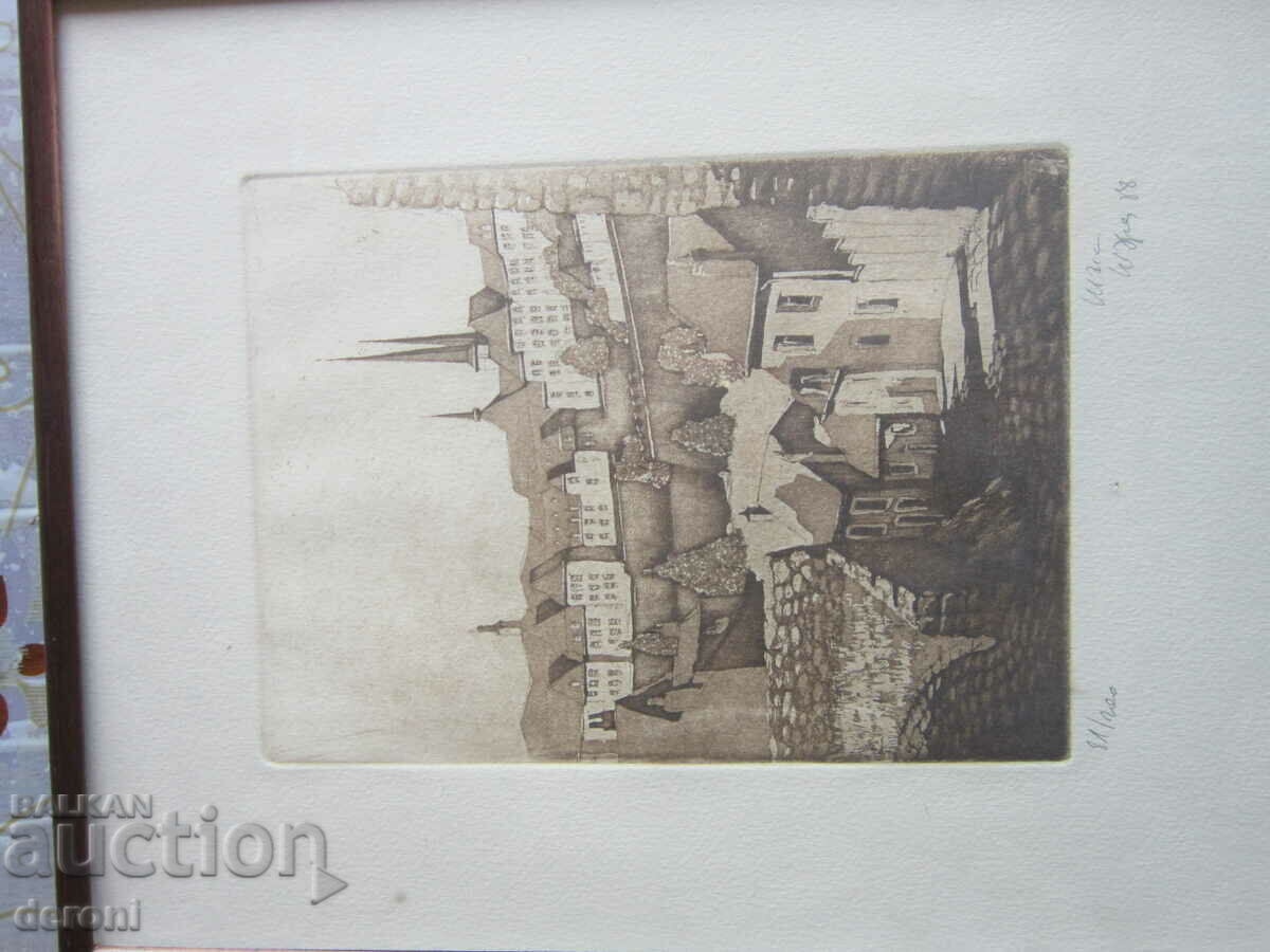 Delivery of Great painting etching engraving signed 12 Delivery of Great painting etching engraving signed 12