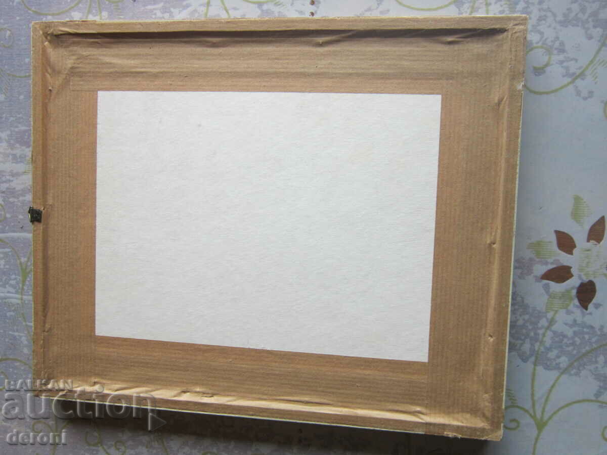 Страхотна картина офорт гравюра подписана 14 - 6 Страхотна картина офорт гравюра подписана 14 - 6