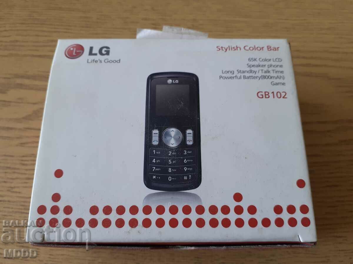 Old GSM LG, without charger, not used.- - 5 Old GSM LG, without charger, not used.- - 5