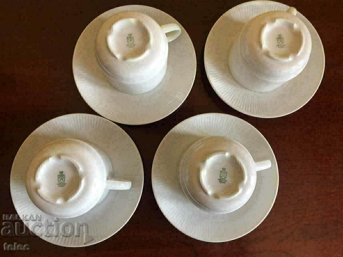 4 Rosenthal coffee mugs with price 24.00 BGN | € 12.27 4 Rosenthal coffee mugs with price 24.00 BGN | € 12.27