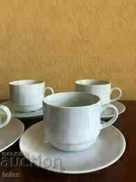 Delivery of 4 Rosenthal coffee mugs Delivery of 4 Rosenthal coffee mugs