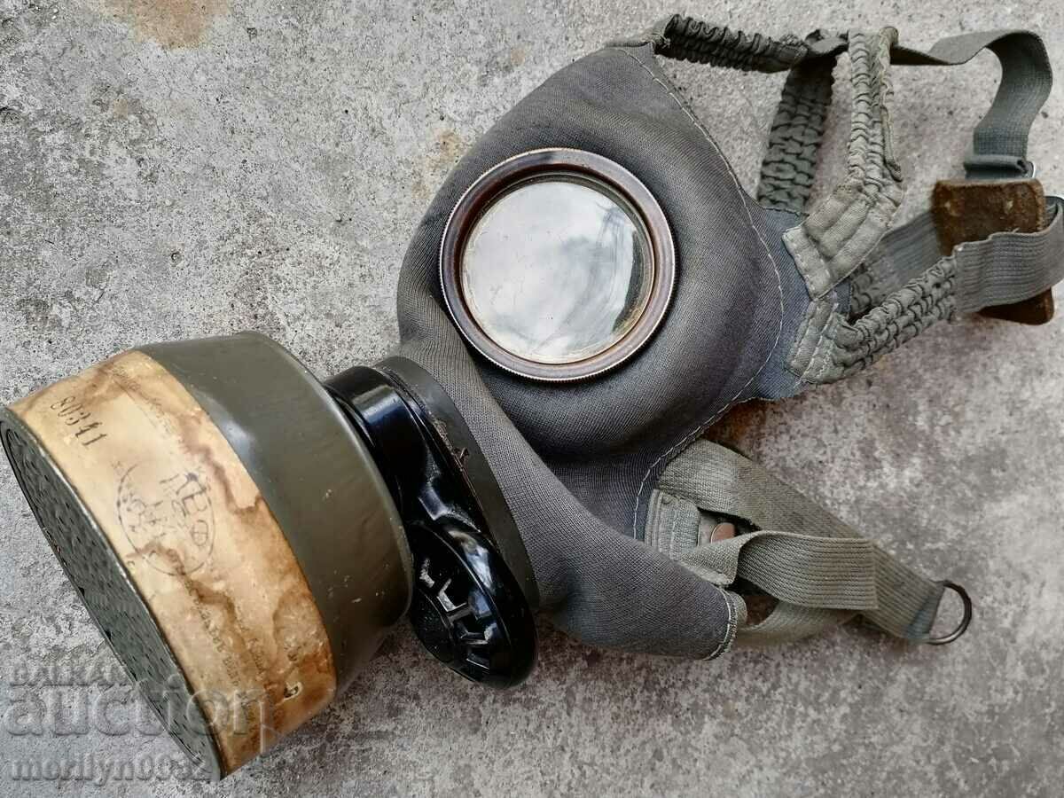 Auction  Officer Gas mask gas mask Central Bulgaria Bulgaria Kazanlak WW2