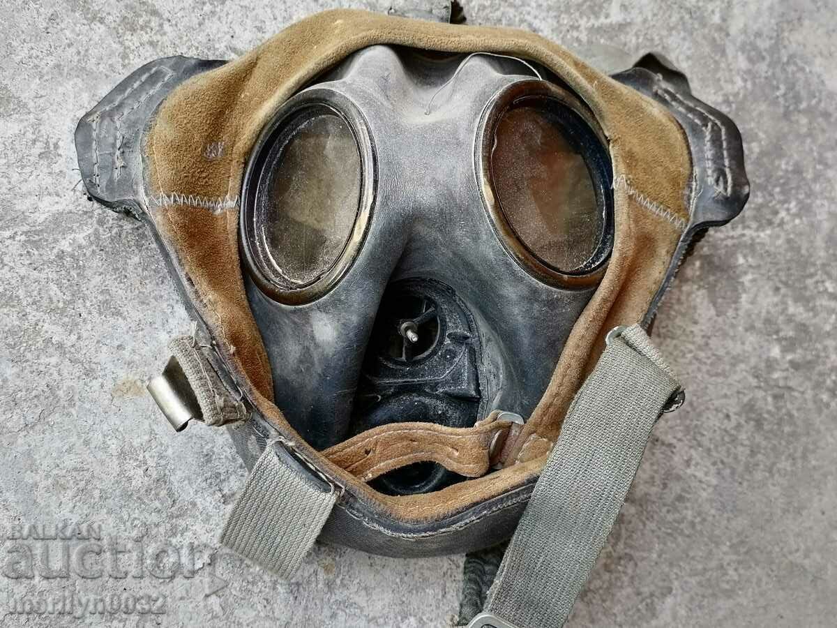 Officer Gas mask gas mask Central Bulgaria Bulgaria Kazanlak WW2 - 5