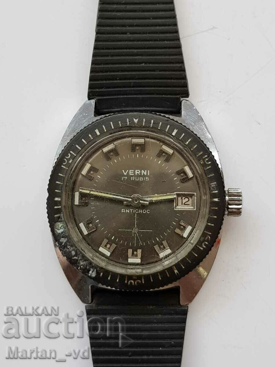 Men's watch VERNI ANTICHOC 17 RUBIS with price 80.00 BGN | € 40.90