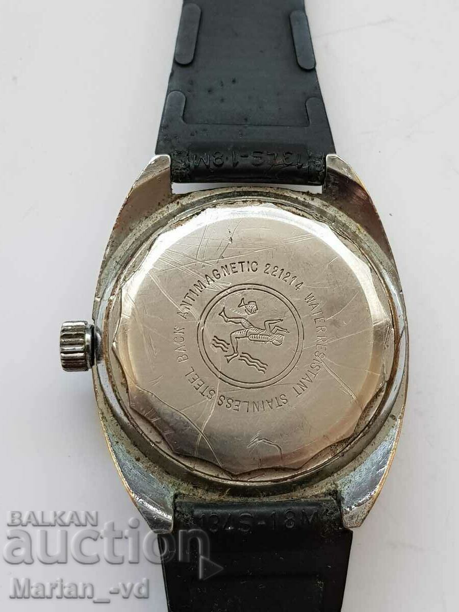 Auction  Men's watch VERNI ANTICHOC 17 RUBIS