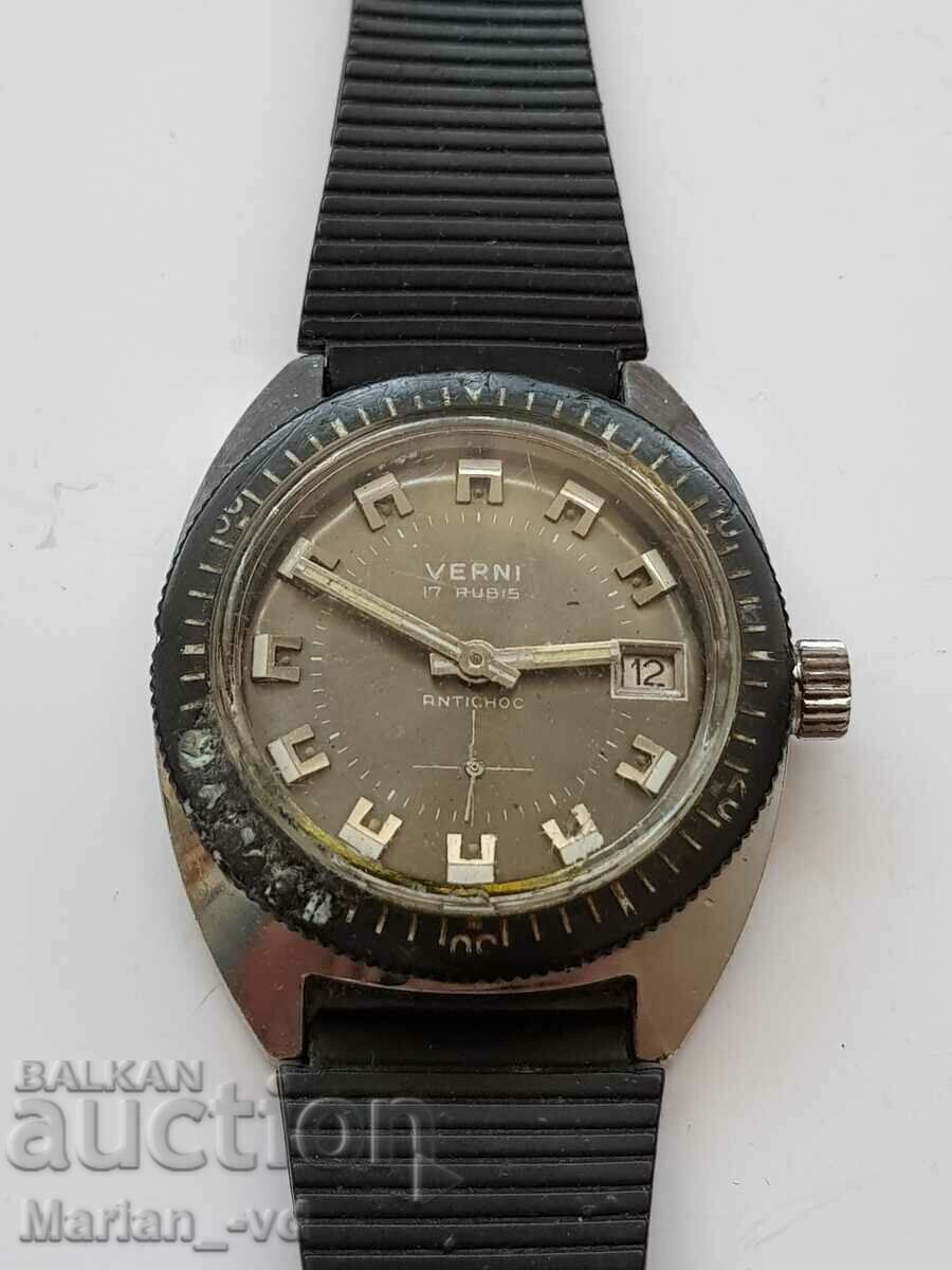 Men's watch VERNI ANTICHOC 17 RUBIS - 6