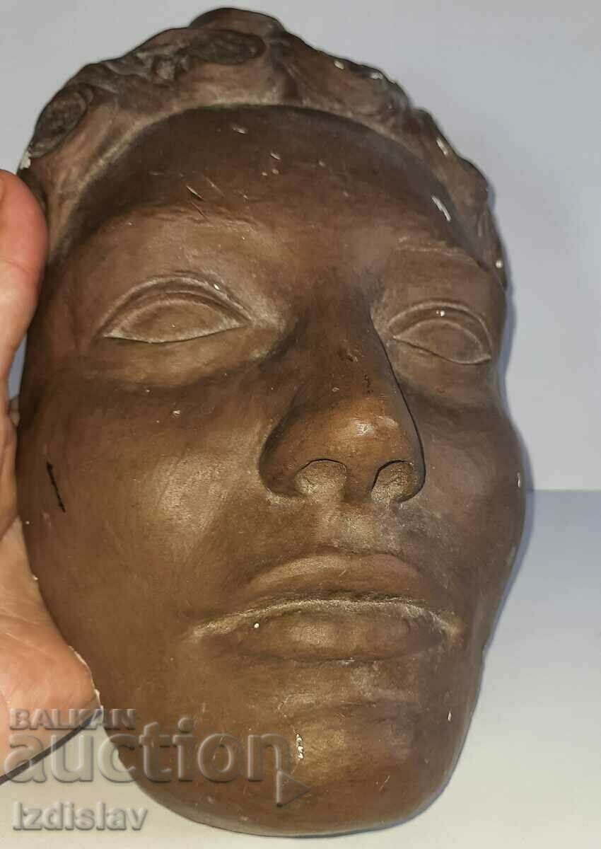 Old women's plaster mask with price 100.00 BGN | € 51.13