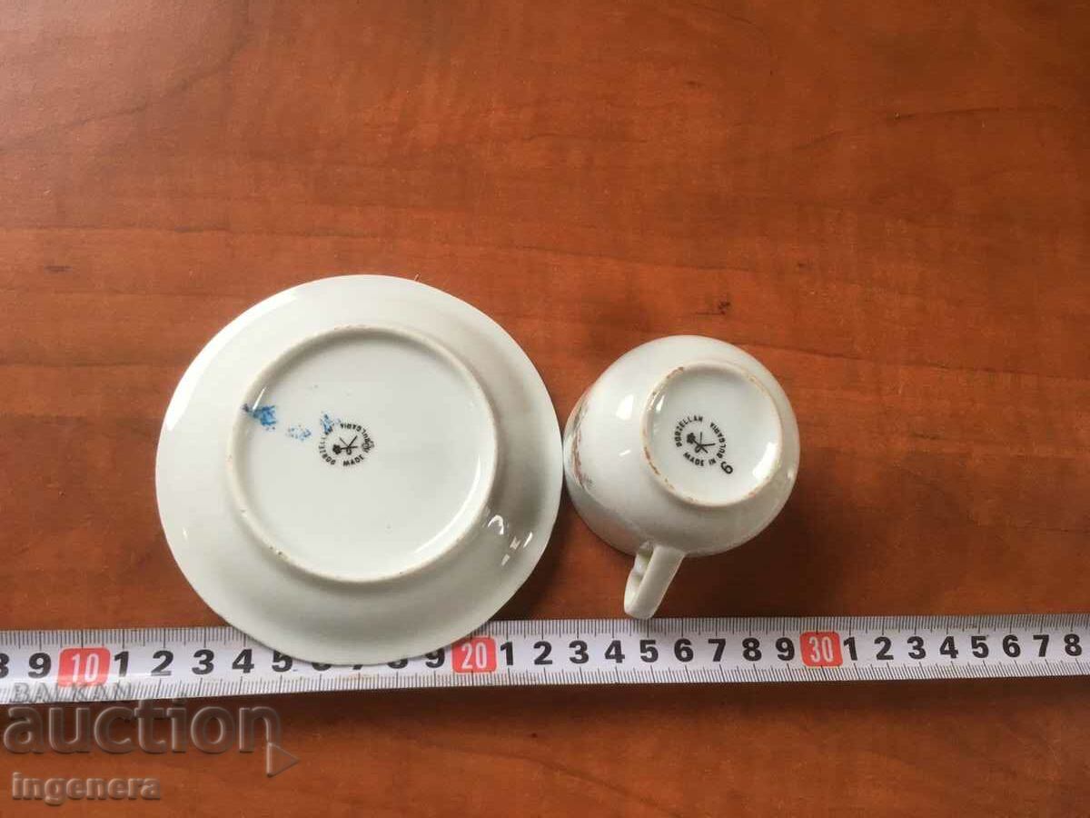 Auction PORCELAIN CUP BAG FOR COFFEE SET BULGARIA Auction PORCELAIN CUP BAG FOR COFFEE SET BULGARIA