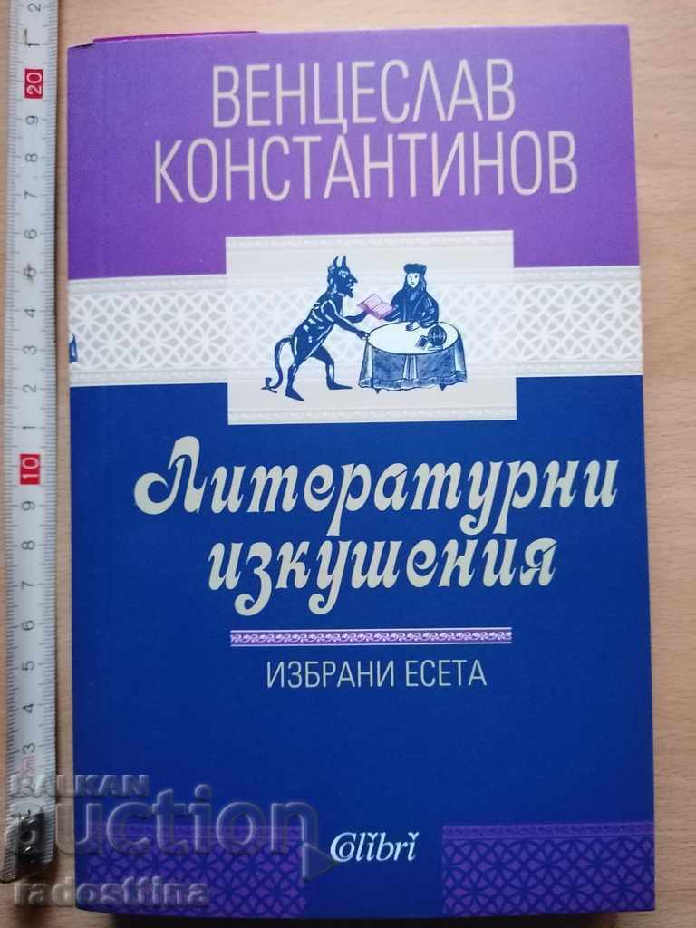 Literary temptations Ventseslav Konstantinov