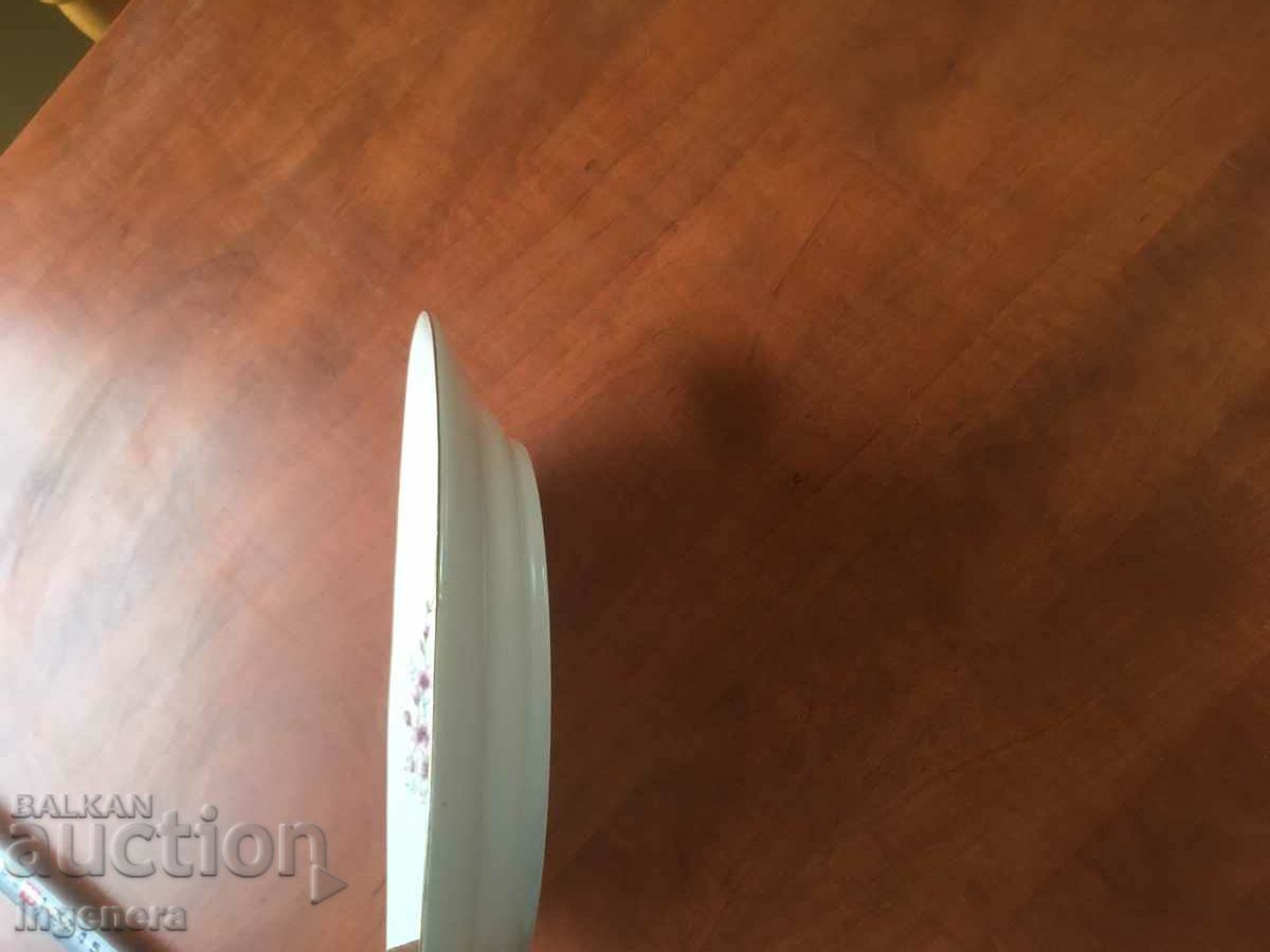 PORCELAIN SALATIERA TRAY PLATEAU BIG PLATE BULGARIA - 5 PORCELAIN SALATIERA TRAY PLATEAU BIG PLATE BULGARIA - 5