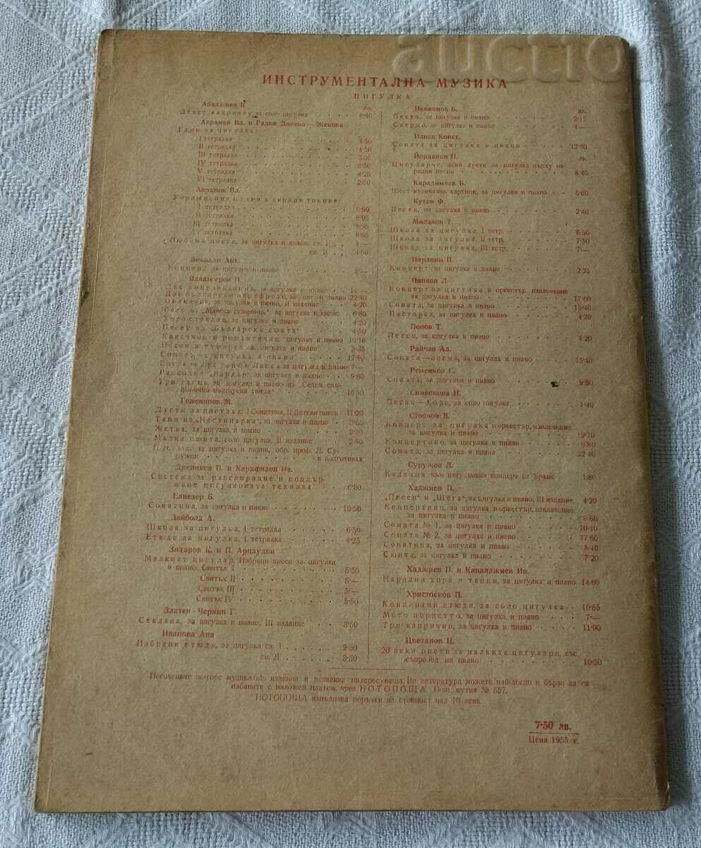 Delivery of NOTI VIOLIN SCHOOL TRENDAFIL MILANOV 1958 Delivery of NOTI VIOLIN SCHOOL TRENDAFIL MILANOV 1958