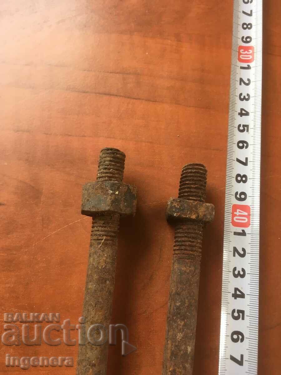 BOLT KOLARSKI OLD FORGING-2 PCS - 5 BOLT KOLARSKI OLD FORGING-2 PCS - 5