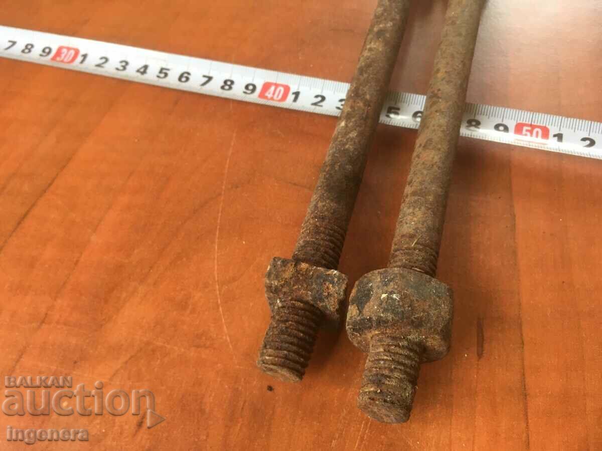 BOLT KOLARSKI OLD FORGING-2 PCS - 6 BOLT KOLARSKI OLD FORGING-2 PCS - 6