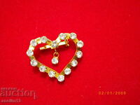 BROOCH HEART