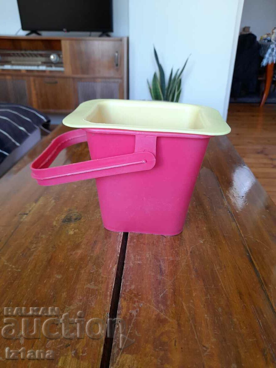 Old baby bucket, a bucket