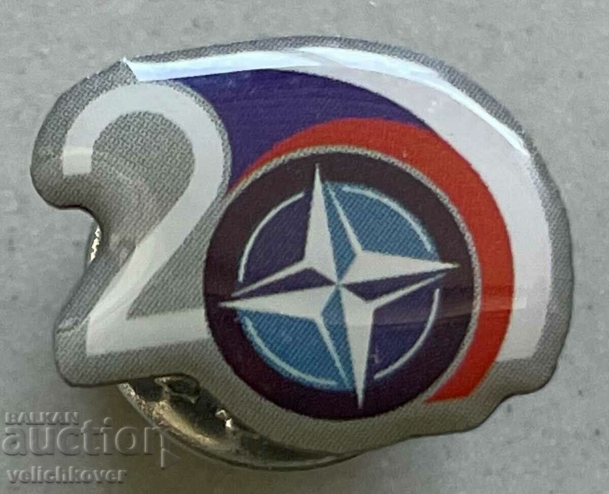 32391 Τσεχοσλοβακία στρατιωτικό σήμα 20 γρ. Η Τσεχοσλοβακία στο ΝΑΤΟ