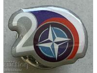 32391 Ecuson militar Cehoslovacia 20g. Cehoslovacia în NATO