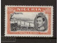 Nigeria 5 shillings 1938  SG59b MH CAT £110