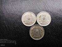 3 COINS TURKEY-5 money 1909 coin, lot