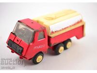 Камион, цистерна МИКРО метал, пластмаса, детски играчки, соц