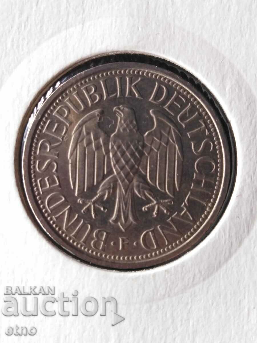 1 DEUTSCHE MARK 1992 F, 1 German mark with price 5.00 BGN | € 2.56 1 DEUTSCHE MARK 1992 F, 1 German mark with price 5.00 BGN | € 2.56