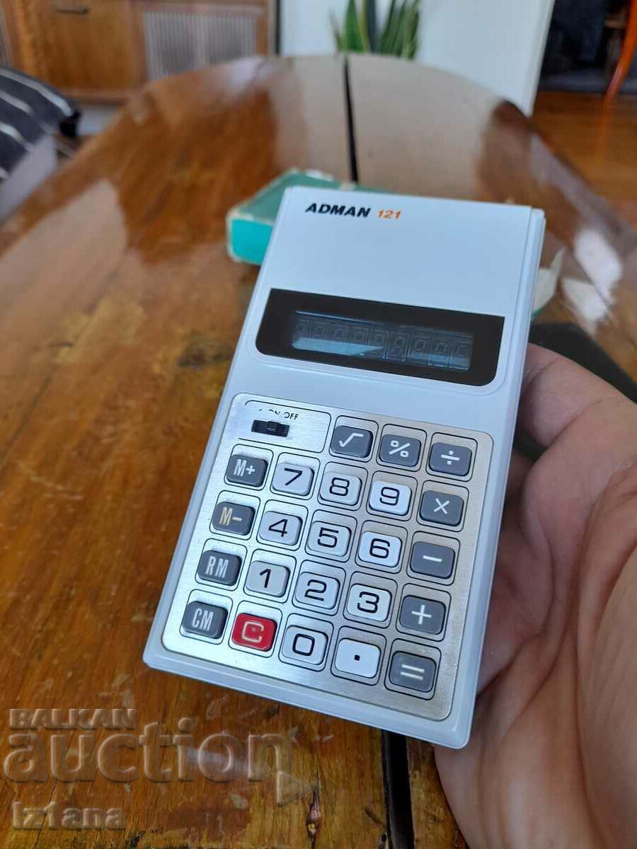 Old Adman calculator - 6 Old Adman calculator - 6