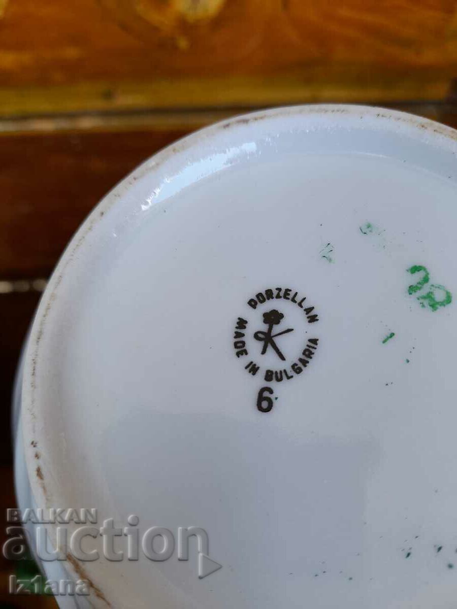 Old porcelain jug, jug - 6 Old porcelain jug, jug - 6