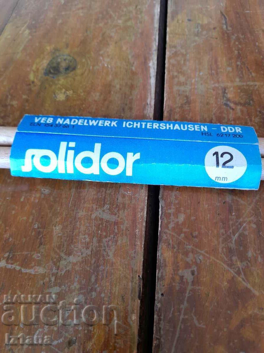 Old knitting needles Solidor with price 33.00 BGN | € 16.87 Old knitting needles Solidor with price 33.00 BGN | € 16.87
