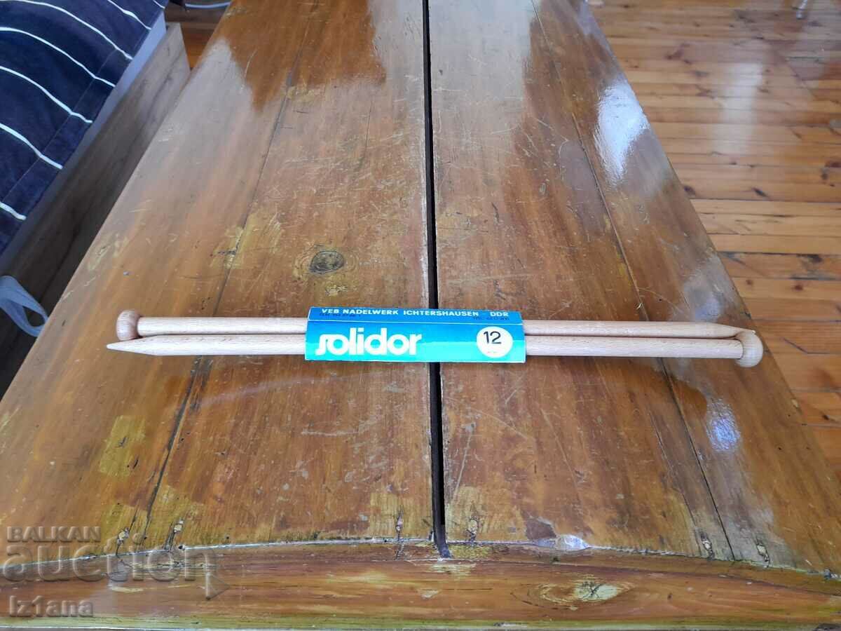 Old knitting needles Solidor Old knitting needles Solidor
