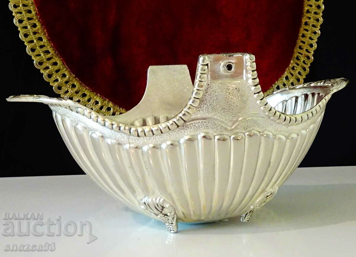Delivery of Silver-plated fruit bowl, gondola 540 gr.