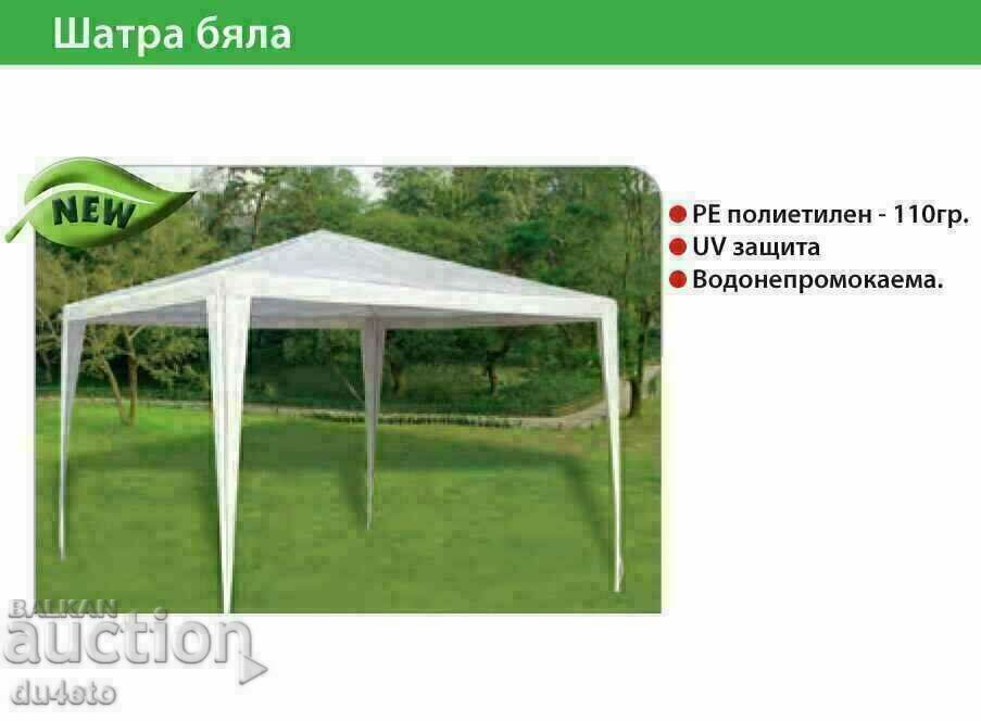 garden tent, pavilion, shed 3 x 3 meters, white Available! garden tent, pavilion, shed 3 x 3 meters, white Available!