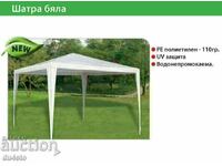 garden tent, pavilion, shed 3 x 3 meters, white Available!
