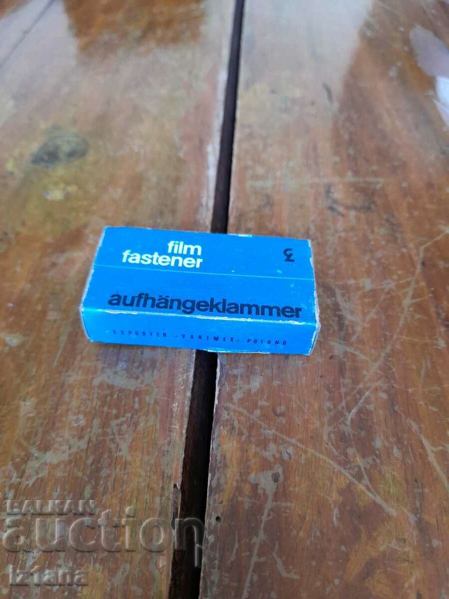 Old clasp for film, photographic tape Old clasp for film, photographic tape