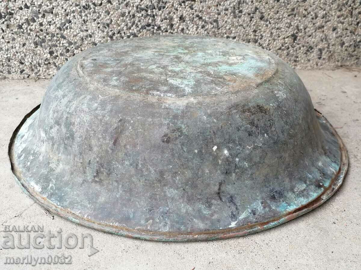 Χάλκινη λεκάνη χάλκινη χάλκινη λεκάνη λέβητα λεκάνης - 7