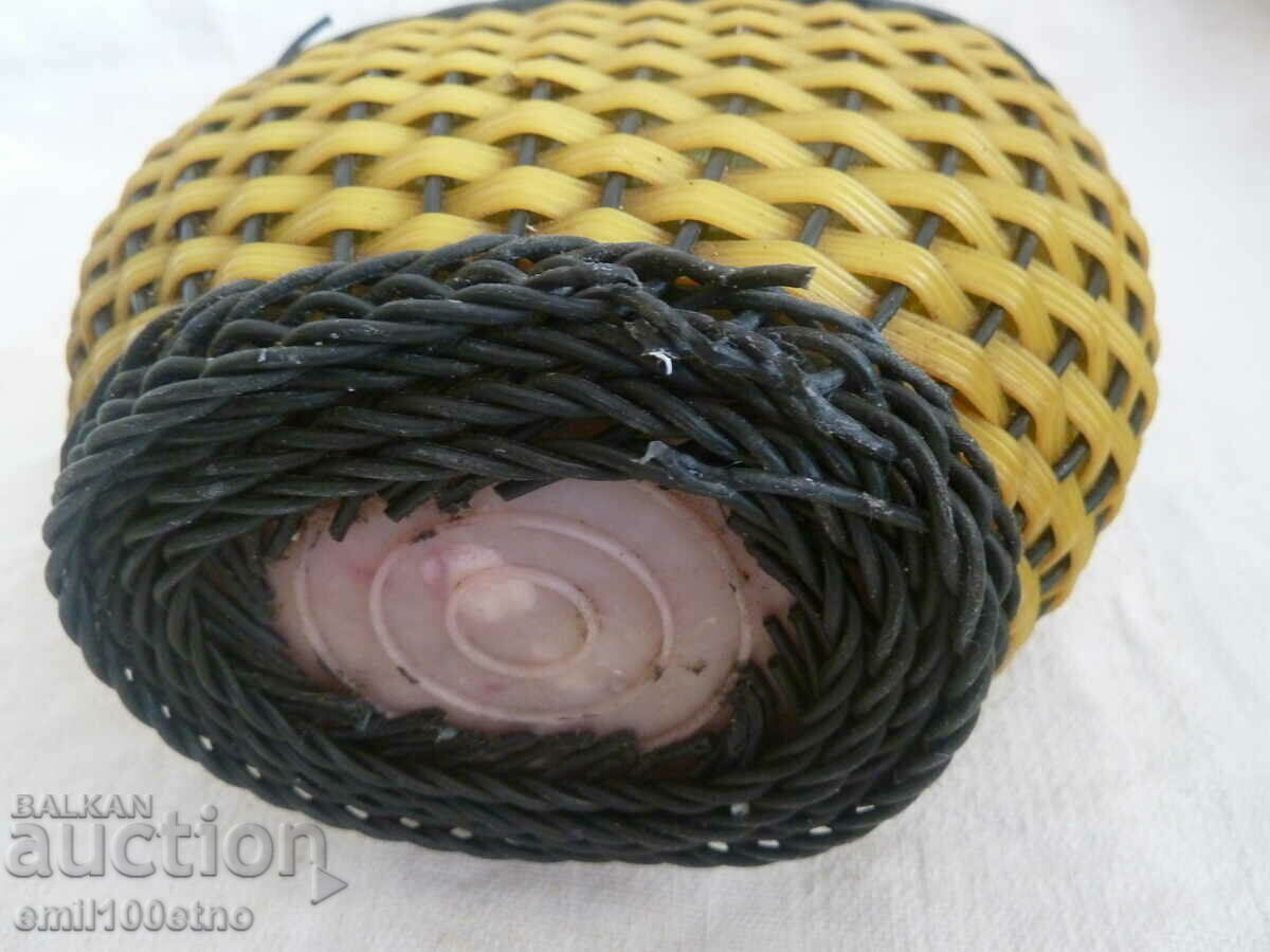 Bottle - damajana with braid - 5 Bottle - damajana with braid - 5