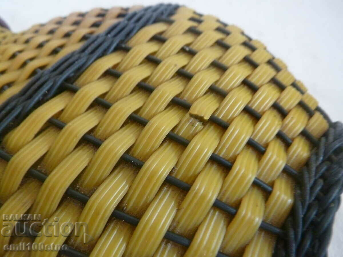 Bottle - damajana with braid - 6 Bottle - damajana with braid - 6