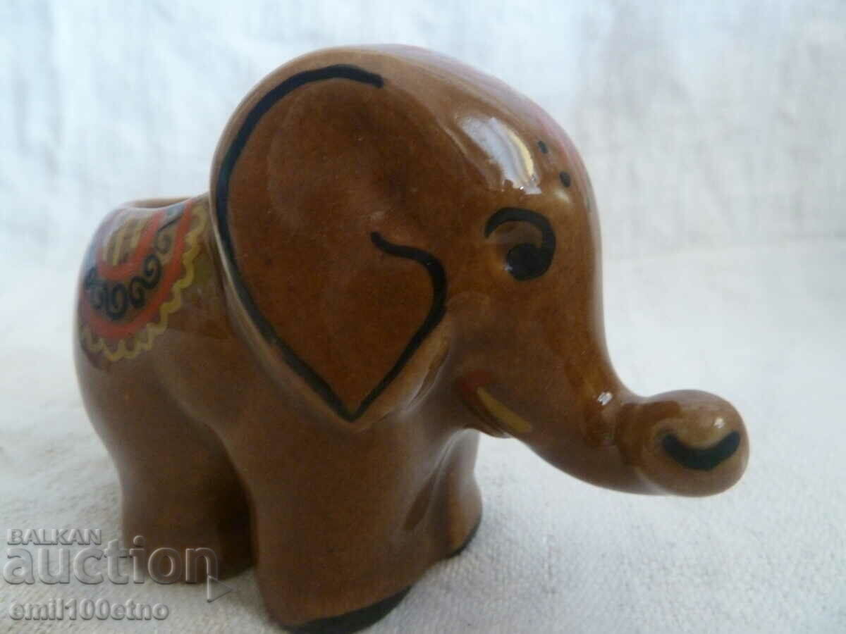 Elephant figure - toothpick holder - 6 Elephant figure - toothpick holder - 6