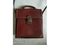 № 004 old leather bag