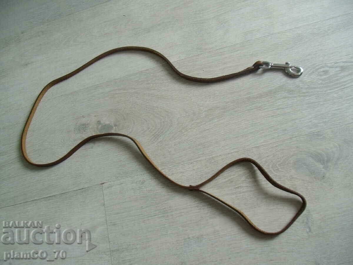 Auction № 005 old leather strap / strap - est. leather 120 cm Auction № 005 old leather strap / strap - est. leather 120 cm