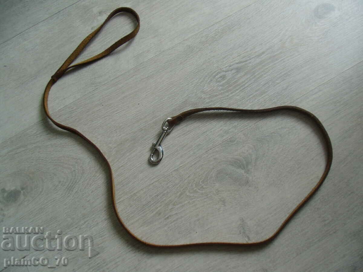 № 005 old leather strap / strap - est. leather 120 cm