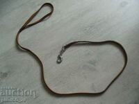 № 005 curea veche din piele - est. piele 120 cm