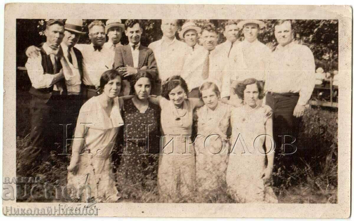 OLD PHOTO EMIGRANTS RUSE SOFIA VARNA IN DETROIT USA B514