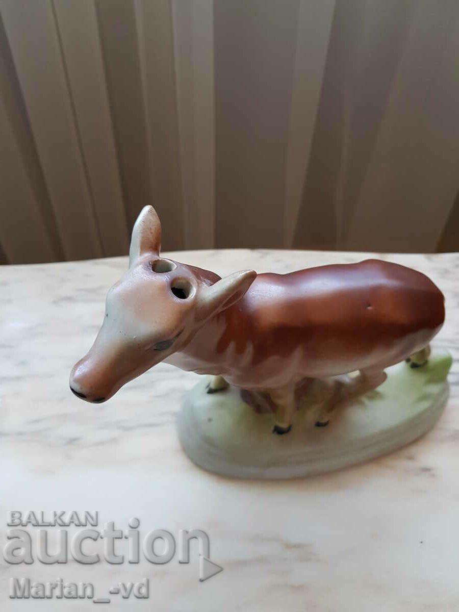 Old big Bulgarian social porcelain figure Ellen with price 60.00 BGN | € 30.68 Old big Bulgarian social porcelain figure Ellen with price 60.00 BGN | € 30.68