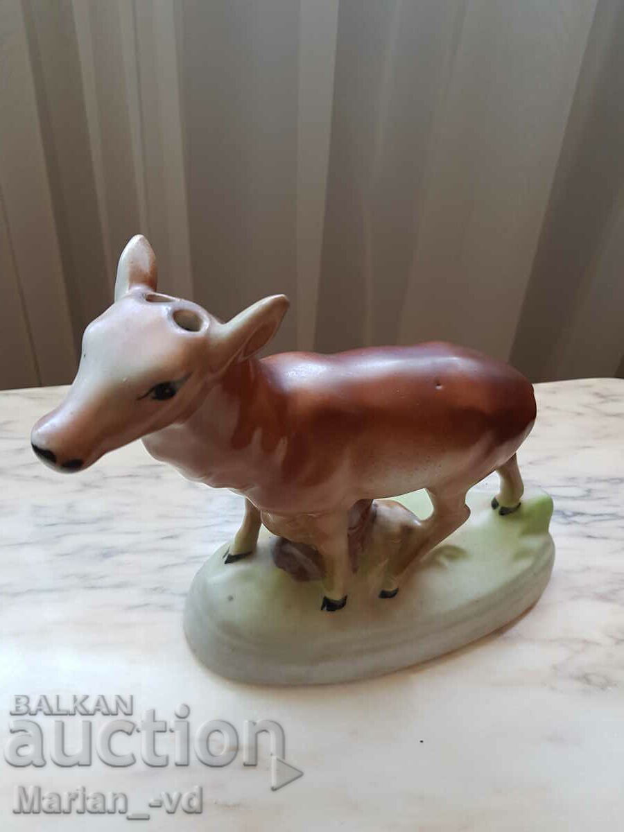 Old big Bulgarian social porcelain figure Ellen - 7 Old big Bulgarian social porcelain figure Ellen - 7