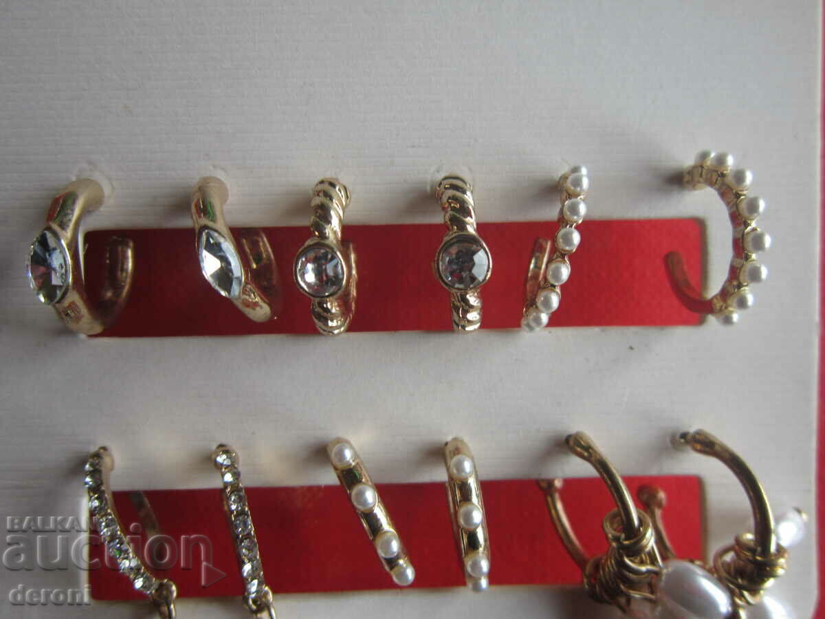 Auction Great gold plated earrings earrings Auction Great gold plated earrings earrings